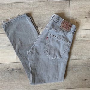 Levi’s 501 High-Rise Button Fly Mom Jeans